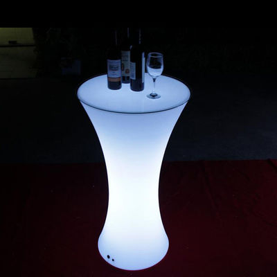 Luz LED personalizada Cocktail Table Iluminado Recarregável