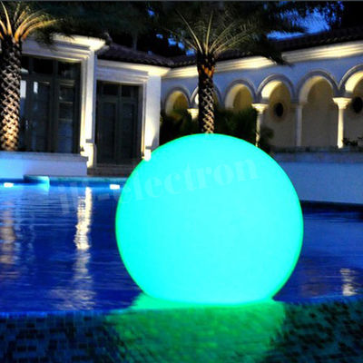 LED Piscina Luzes Brilhantes Bola Impermeável Flutuante 16 Cores Mudantes