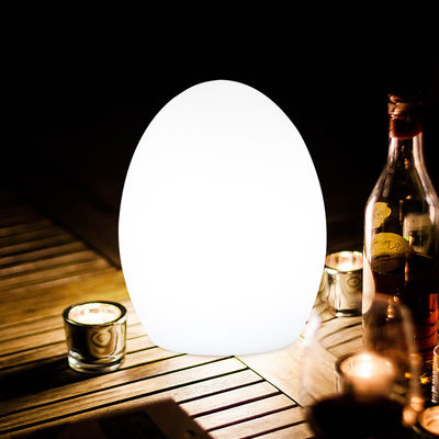 Lâmpada de mesa de ovo LED USB recarregável com bateria de lítio