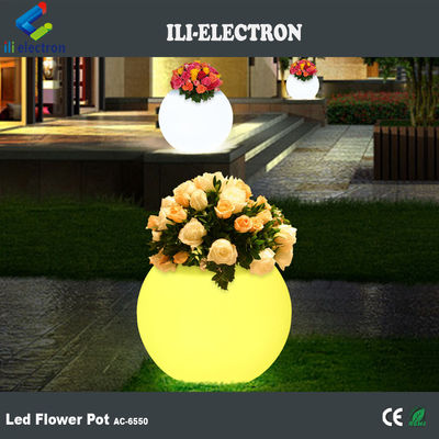 Plantação de flores de plástico recarregável