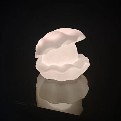 Luzes coloridas da piscina, LED RGB Luz Noturna para crianças Forma de concha