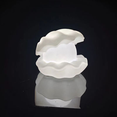 Luzes coloridas da piscina, LED RGB Luz Noturna para crianças Forma de concha