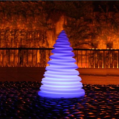 Lâmpada de lanterna de plástico recarregável para decoração de Natal