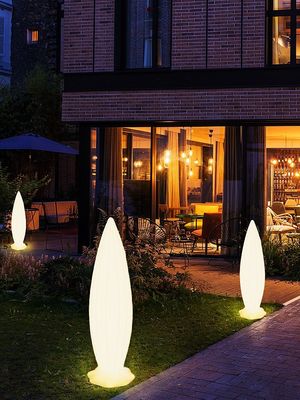 Lâmpadas de piso de luz LED