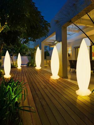 Lâmpadas de piso de luz LED