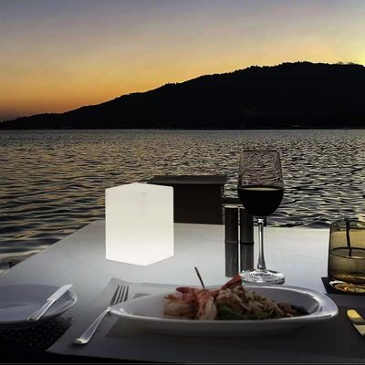 6 polegadas LED Cubo Luz Noturna Colorido Carregamento USB resistente à água