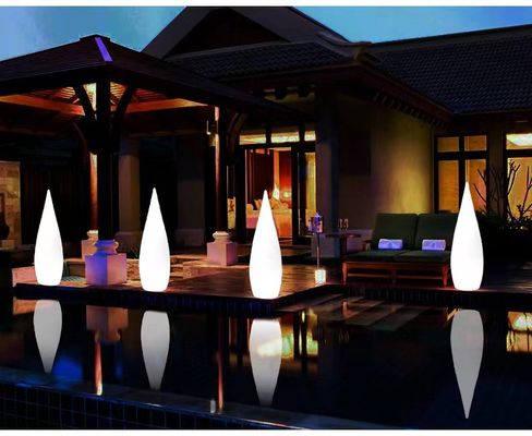Lâmpada de piso LED para decoração de festas de jardim ao ar livre