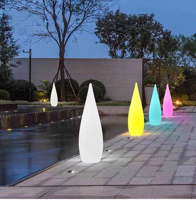 Lâmpada de piso LED para decoração de festas de jardim ao ar livre
