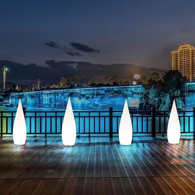 Lâmpada de piso LED para decoração de festas de jardim ao ar livre