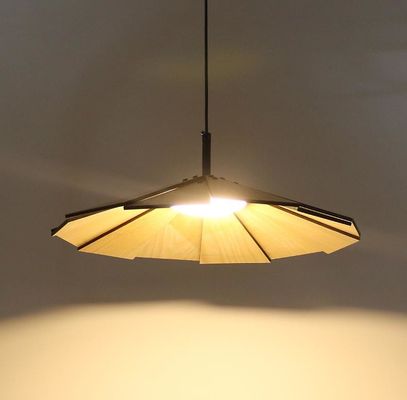 Lâmpada de parede interior de boa qualidade pendente de bambu madeira quarto de rotão sombra lâmpadas feitas à mão