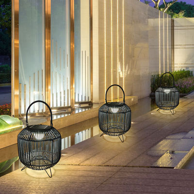 Lâmpadas solares de rotão personalizadas portáteis 3500K IP65 à prova d'água