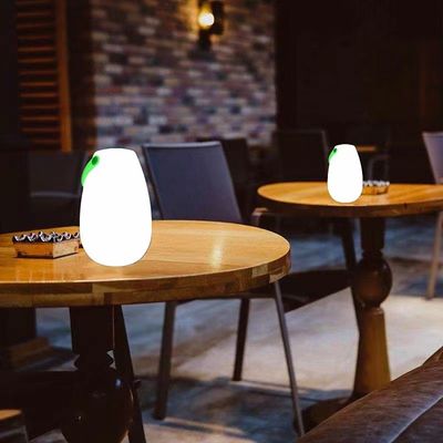 2700K CCT Lâmpada portátil LED de plástico recarregável para restaurante