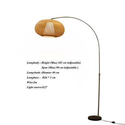 Controle de interruptor de sombreamento LED de bambu