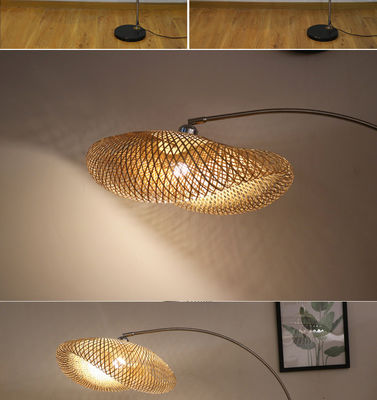 Melhor Qualidade Decoração Moderna Lâmpada de leitura LED de pé de metal Lâmpada de piso de pesca criativa
