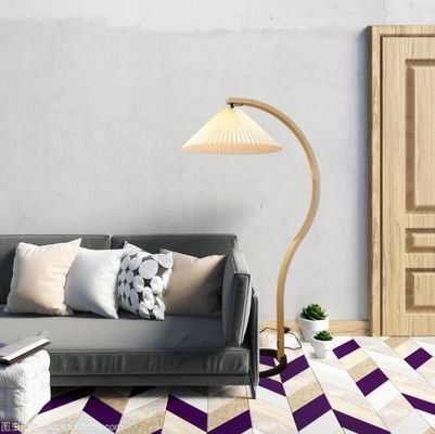 Lâmpada Creative Plissada de Ratan para Sala de Sábado