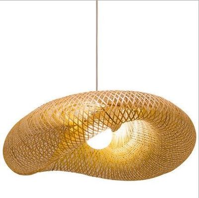 Lâmpadas de Rattan de Bambú Moderno