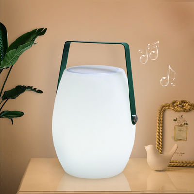 Lâmpada LED portátil personalizada 4100K colorida recarregável para acampar