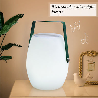 Lâmpada LED portátil personalizada 4100K colorida recarregável para acampar