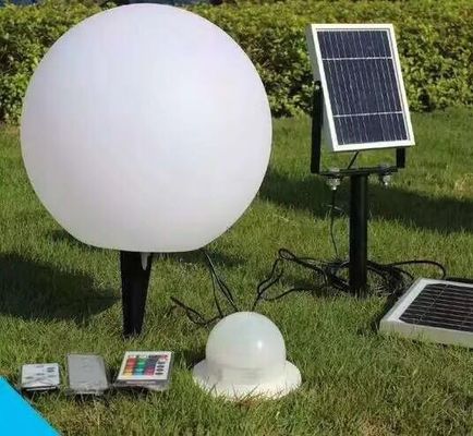 1000 mAh bateria solar 1.2 w Pin Esfera de energia solar para jardim