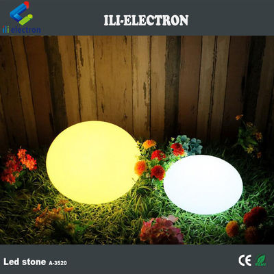 Lâmpadas LED de plástico para decoração de jardim exterior