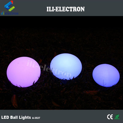 Decoração de festa de casamento esfera de plástico LED