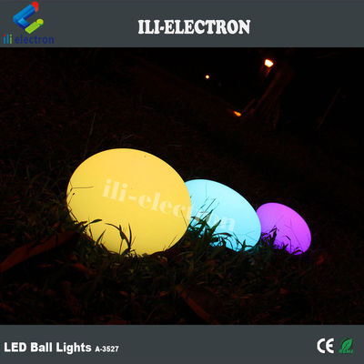 Decoração de festa de casamento esfera de plástico LED