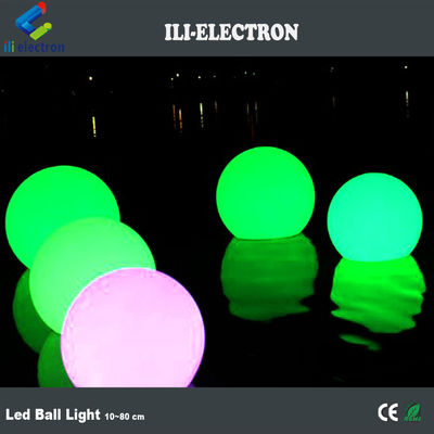 30 cm IP 65 plástico à prova d'água led Esfera iluminada