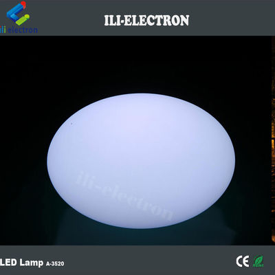 Lâmpadas esféricas de plástico de forma de ovo
