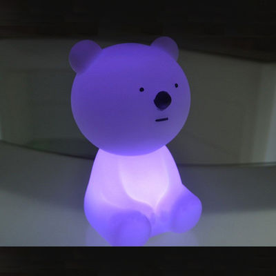 Lâmpada de mesa LED em forma de animal de plástico