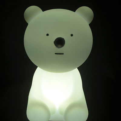 Lâmpada de mesa de LED de forma de urso