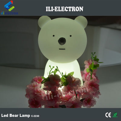 Lâmpada de mesa de LED de forma de urso
