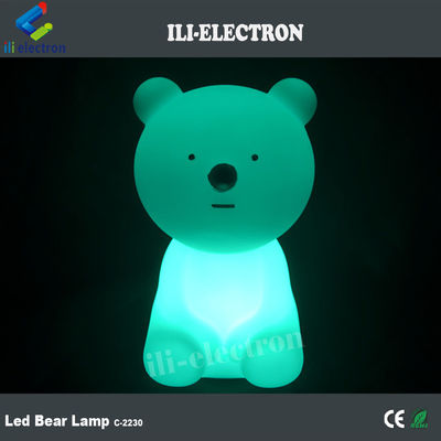 Lâmpada de mesa de LED de forma de urso
