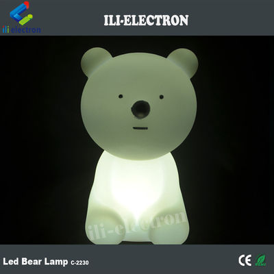 Lâmpada de mesa de LED de forma de urso