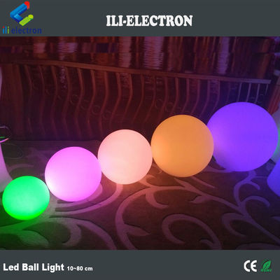 Luz de bola multicolor de decoração LED