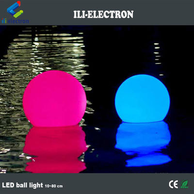 Luz de bola multicolor de decoração LED