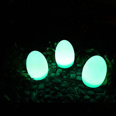Lâmpada de mesa Barras Decoração Lâmpada de ovo LED brilhante