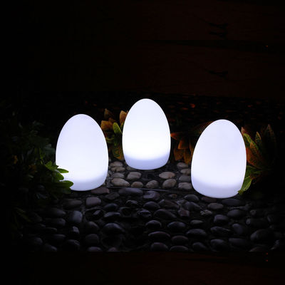 Lâmpada de ovos LED sem fio de jardim ao ar livre