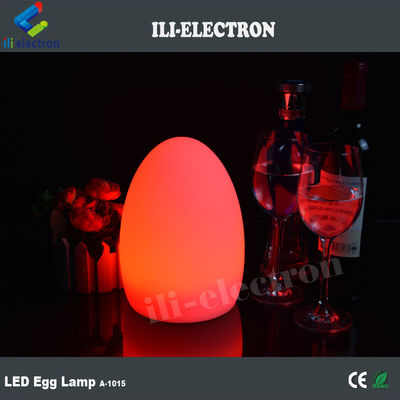 Lâmpada de mesa em forma de ovo de LED de luxo