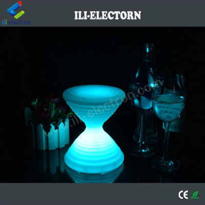 Mini Lâmpada de mesa LED de forma de relógio de areia plástico decorativo
