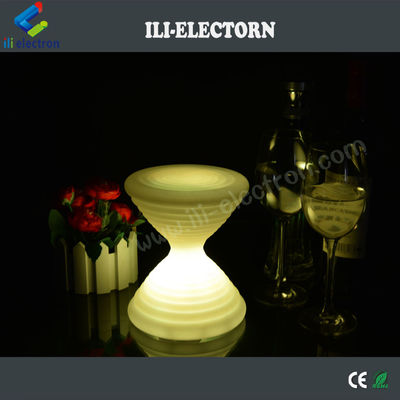 Mini Lâmpada de mesa LED de forma de relógio de areia plástico decorativo
