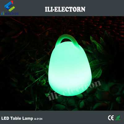 Lâmpadas LED de plástico à prova d'água Lâmpadas de jardim de exterior com 16 cores