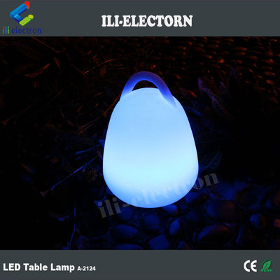 Lâmpadas LED de plástico à prova d'água Lâmpadas de jardim de exterior com 16 cores