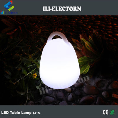 Lâmpadas LED de plástico à prova d'água Lâmpadas de jardim de exterior com 16 cores