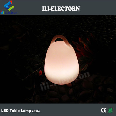 Lâmpadas LED de plástico à prova d'água Lâmpadas de jardim de exterior com 16 cores