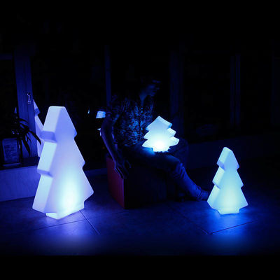 Cores externas de LED mudáveis brilho árvores de Natal
