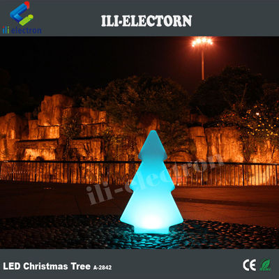 Cores externas de LED mudáveis brilho árvores de Natal