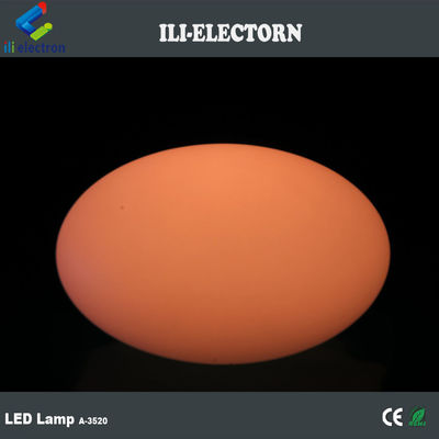Luminosa Fantastic Plástico Recarregável LED Oval Decorativo Mobiliário de Barra de Bola