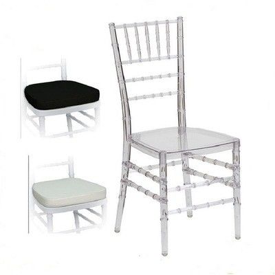 Cadeira de banquete de acrílico nórdico - Cadeira de cristal de plástico transparente para casamento - Cadeira de jantar de acrílico