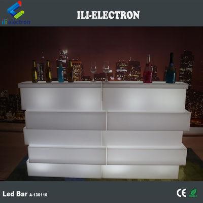 Tabela de barra móvel de plástico LED 16 cores resistente à mudança de água