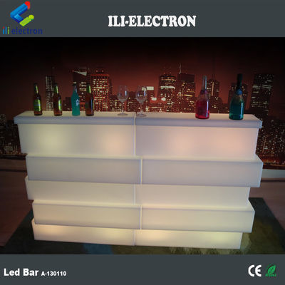 Tabela de barra móvel de plástico LED 16 cores resistente à mudança de água